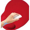 2 PCS Purple Cloth Gel Wrist Rest Mouse Pad Set - 4
