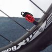 Universal Bicycle Tire Valve Caps - 4 PCS Red | Durable & Stylish - 5