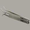Gooi TS-15 Steel Bend Tweezers, Silver - Precision Tool for Crafts - 2