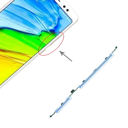 Xiaomi Redmi Note 5/Pro Blue Power & Volume Button Replacement - 1