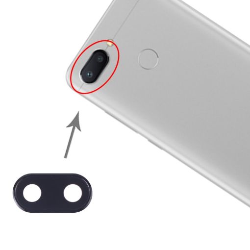 Xiaomi Redmi 6A Camera Lens Cover 10 PCS - Black - 1