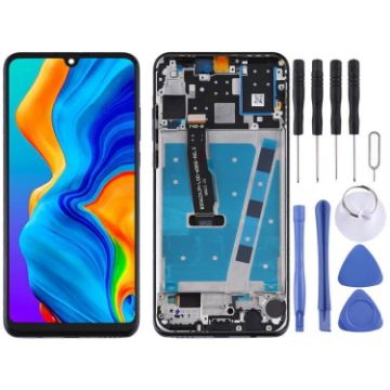 Huawei P30 Lite/Nova 4e OEM LCD Screen Digitizer Assembly Black - 1