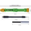 BEST BST-8928 63 in 1 Magnetic Screwdriver Bit Driver Kit Professional Set - 7