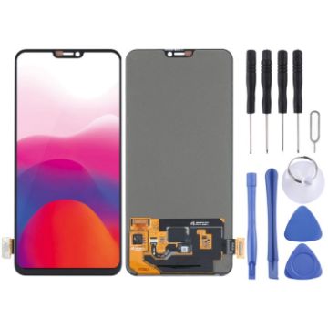 Vivo X21 LCD Screen & Digitizer Assembly - Black, In-Display Fingerprint - 1