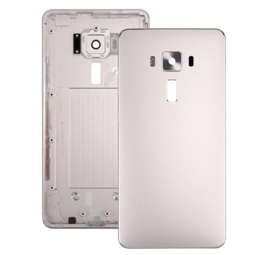 Asus Zenfone 3 Deluxe ZS570KL Battery Cover Glacier Silver Original - 1