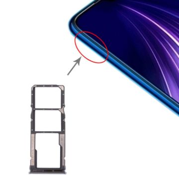 Xiaomi Redmi Note 8 Silver SIM & Micro SD Card Tray Replacement - 1