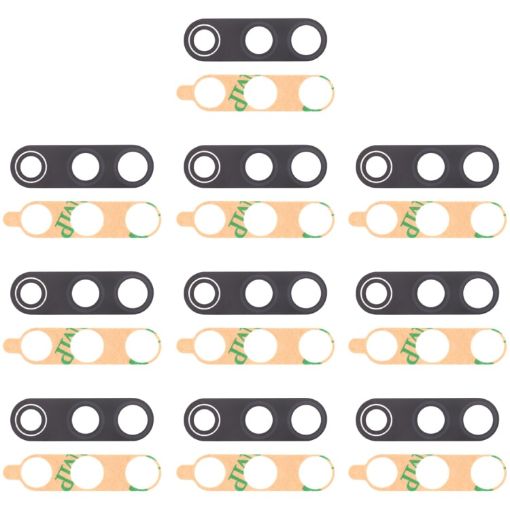 Xiaomi Redmi Note 8 Pro Back Camera Lens - 10 PCS Replacement Set - 1