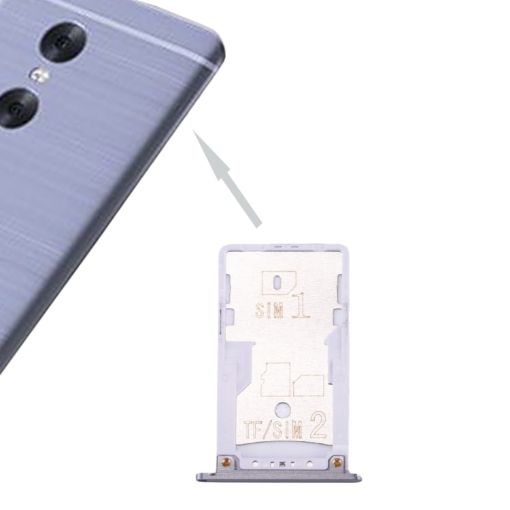 Xiaomi Redmi Pro SIM & SIM/TF Card Tray Grey - Replacement Part - 1
