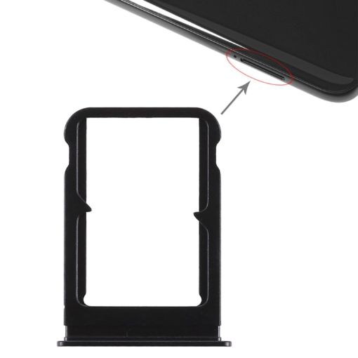 Xiaomi Mi 8 Double SIM Card Tray - Black | Replacement Part - 1