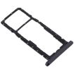 Asus Zenfone Live L1 ZA550KL SIM & Micro SD Card Tray Set (Black) - 4