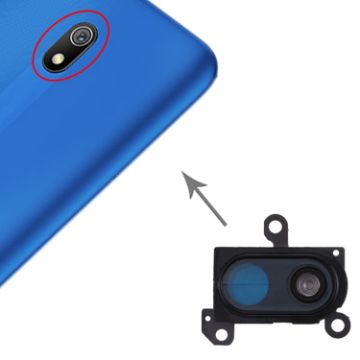 Xiaomi Redmi 8A Camera Lens Cover - Black | Protective Lens Cap - 1
