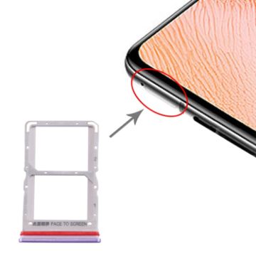 Xiaomi Redmi K30 5G Purple SIM Card Tray Replacement (2-Pack) - 1
