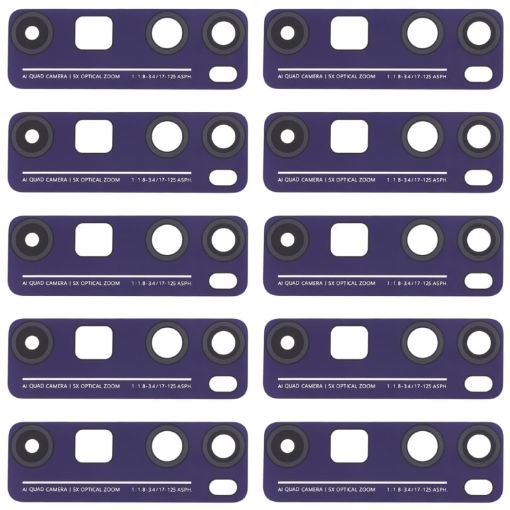 Huawei Nova 7 Pro 5G Back Camera Lens 10pcs (Purple) - 1