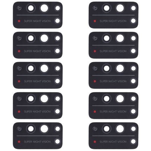 Huawei Honor X10 5G Back Camera Lens 10pcs Replacement Set - 1