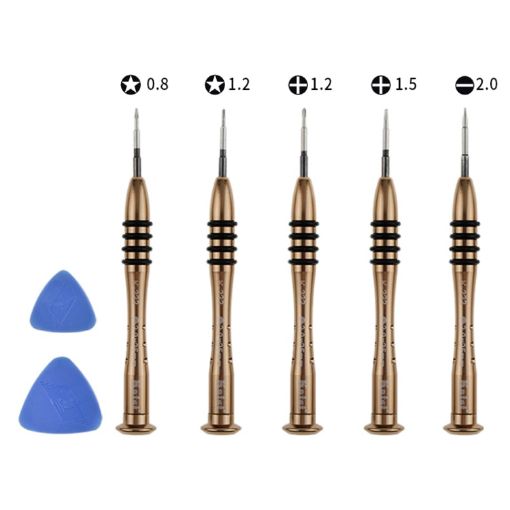 Kaisi K-5222 7-in-1 Repair Kit: Opening Pick & Precision Screwdriver Set - 1