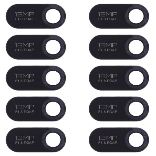 Huawei Y6 Pro 2019/Y6 2019 Back Camera Lens 10pcs (Black) - 1