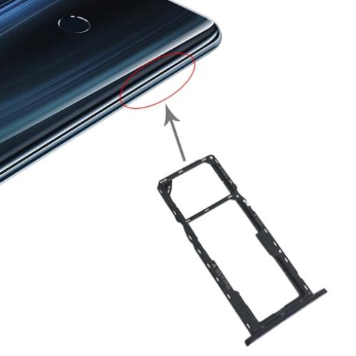 Asus ZenFone Max Pro (M2) ZB631KL SIM & Micro SD Card Tray Black - 1