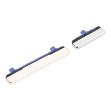 Samsung Galaxy Note20 Ultra Power & Volume Buttons - Silver Replacement - 1