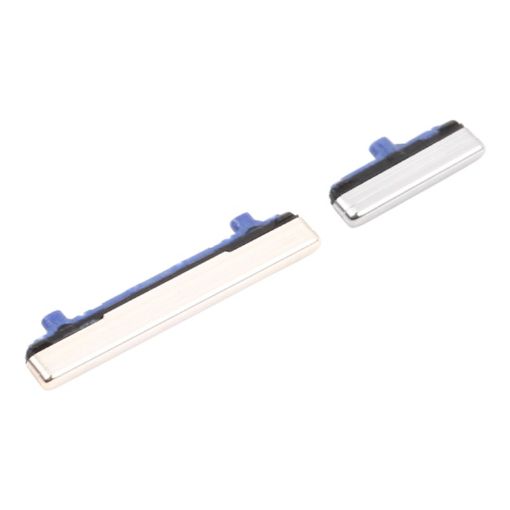Samsung Galaxy Note20 Ultra Power & Volume Buttons - Silver Replacement - 1