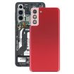 Samsung Galaxy S21+ 5G Red Battery Back Cover with Camera Lens Cover - 1