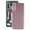 Samsung Galaxy S21+ 5G Brown Battery Back Cover with Camera Lens Cover - 1