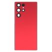 Samsung Galaxy S22 Ultra 5G Red Battery Back Cover with Camera Lens - 2