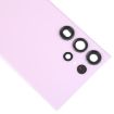 Samsung Galaxy S23 Ultra SM-S918 Pink Glass Back Cover with Lens Cover - 4