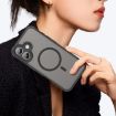 iPhone 17 Fan Dun Series Black TPU Hybrid PC Frosted Magsafe Case - 3