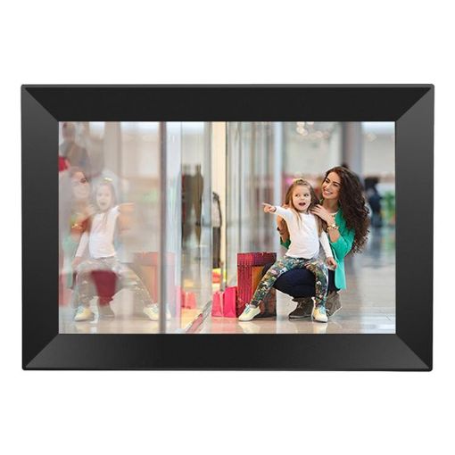 10.1" IPS Display WiFi Cloud Photo Frame, 1GB+16GB, UK Plug, Black - 1