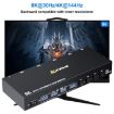 8K 30Hz Dual Monitor KVM Switch, 4 In 2 Out DP/USB3.0, AU Plug - 2