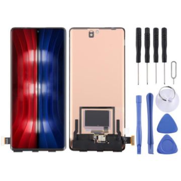 Vivo iQOO 8 Pro V2141A OLED LCD Screen & Digitizer with Fingerprint - 1