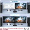 8K 60Hz USB3.0/HDMI Dual Monitor KVM Switch, 2-Port, EU Plug - 4