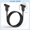 USB4 Type-C Female to Female Panel Extension Cable, 1m Length - 2