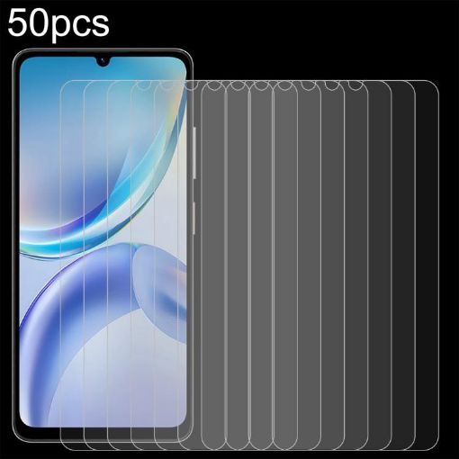 ZTE Blade A36 4G Tempered Glass Film 50pcs 0.26mm 9H 2.5D - 1