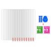 ZTE Blade A36 4G Tempered Glass Film 50pcs 0.26mm 9H 2.5D - 2