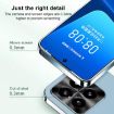 Redmi Turbo 4 AG Frosted Electroplating Acrylic Case - Silver White - 3