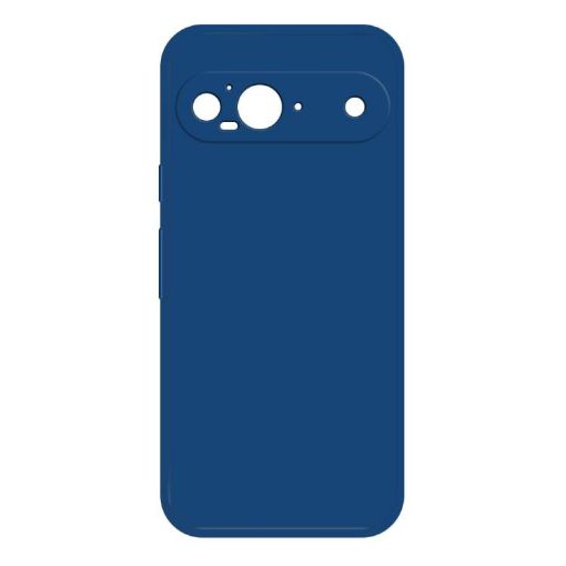 Google Pixel 9 Liquid Silicone Phone Case - Blue Imitation Cover - 1
