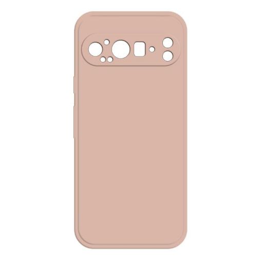 Google Pixel 9 Pro Pink Liquid Silicone Phone Case - 1