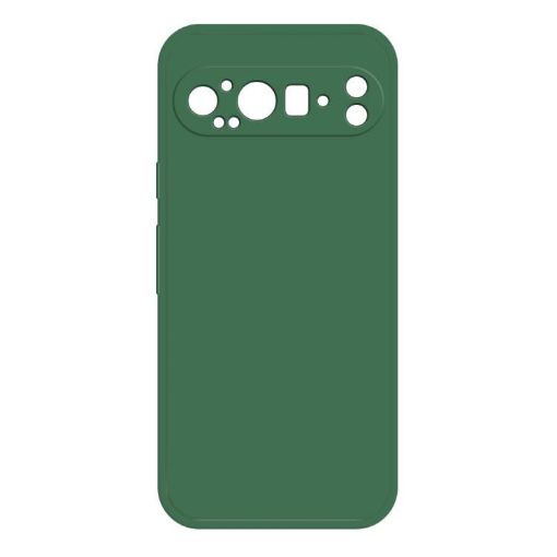 Google Pixel 9 Pro XL Dark Green Silicone Phone Case - 1