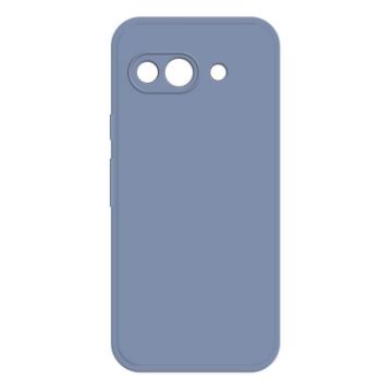 Google Pixel 9a Grey Imitation Liquid Silicone Phone Case - 1
