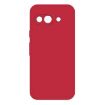 Google Pixel 9a Red Imitation Liquid Silicone Phone Case - 1