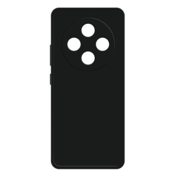 Redmi 14C 5G Black Imitation Liquid Silicone Phone Case - 1