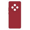 Redmi 14C 5G Dark Red Imitation Liquid Silicone Phone Case - 1