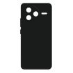 Redmi K80 Black Imitation Liquid Silicone Phone Case - 1