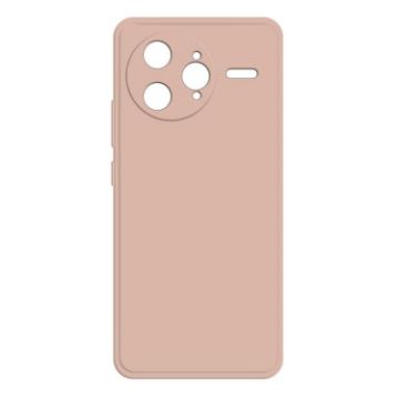 Redmi K80 Pro Pink Imitation Liquid Silicone Phone Case - 1