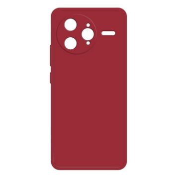 Redmi K80 Pro Dark Red Liquid Silicone Phone Case - 1