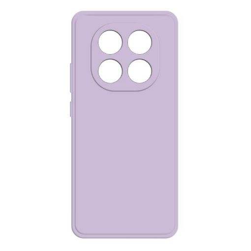Redmi Note 14 Pro+ 5G Purple Liquid Silicone Phone Case - 1