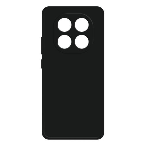 Redmi Note 14 Pro+ 5G Black Liquid Silicone Phone Case - 1