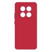 Red Silicone Phone Case for Redmi Note 14 Pro+ 5G - Liquid Imitation - 1