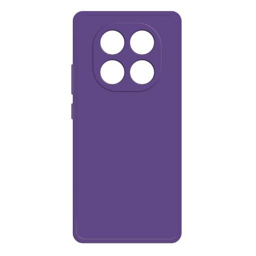 Redmi Note 14 Pro 5G Dark Purple Silicone Phone Case - 1
